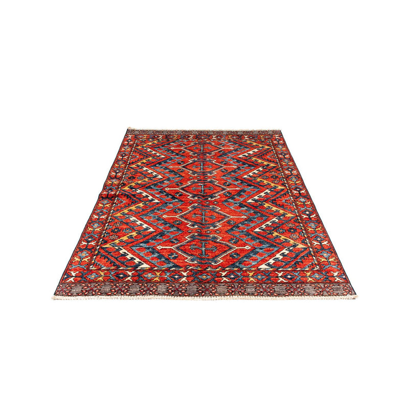 Afghansk tæppe - 182 x 118 cm - flerfarvet