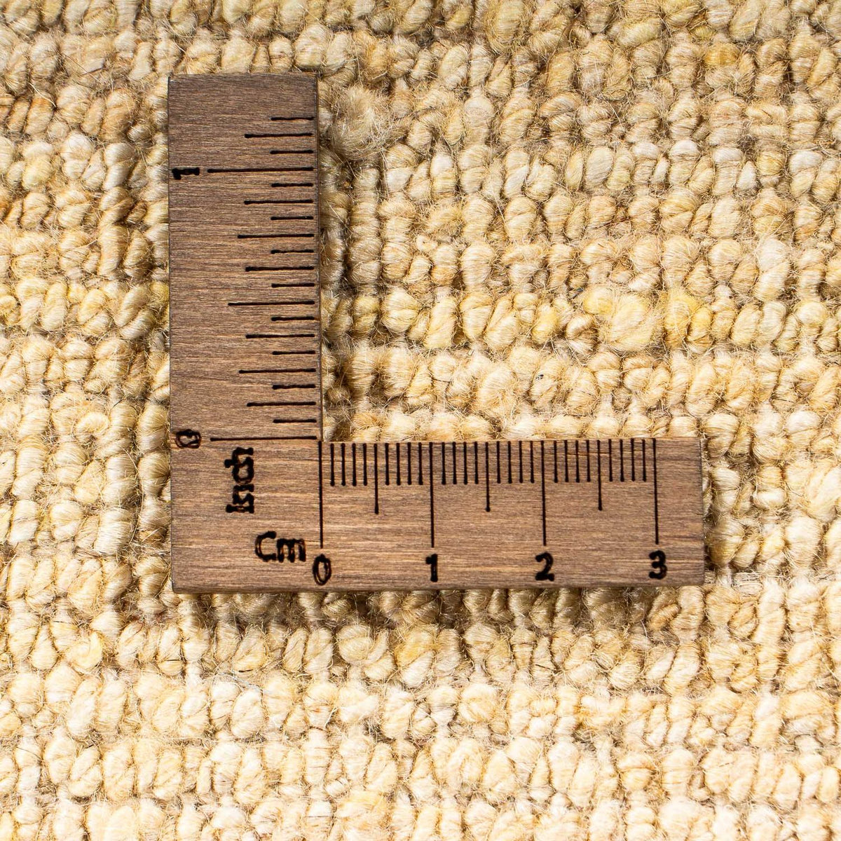 Gabbeh Tæppe - Loribaft Persisk - 60 x 40 cm - beige