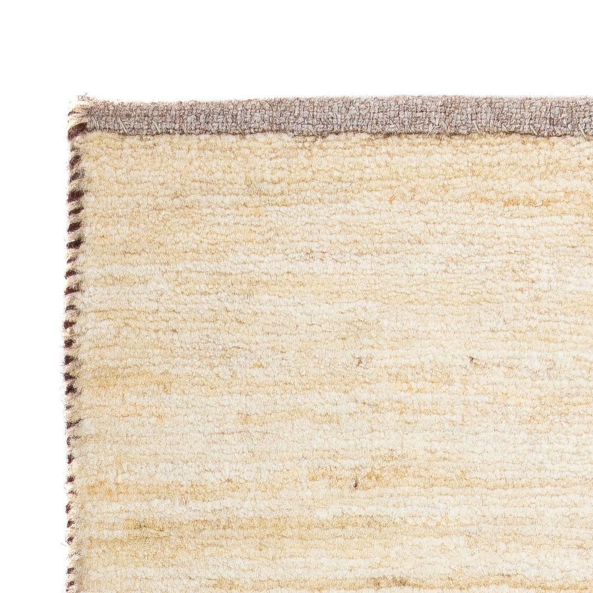 Gabbeh Tæppe - Loribaft Persisk - 60 x 40 cm - beige