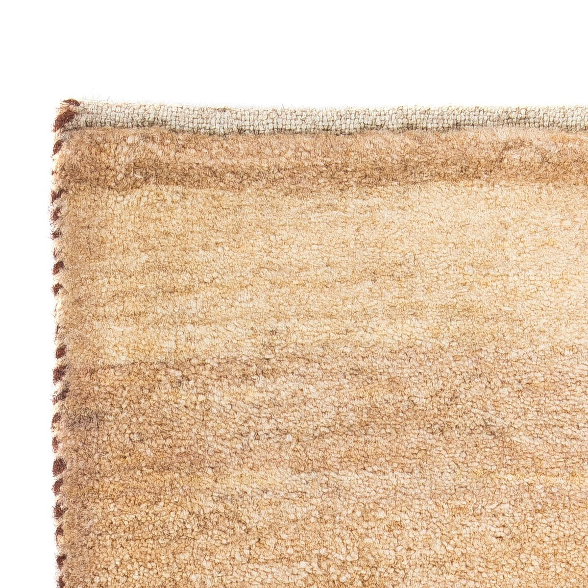 Gabbeh Tæppe - Loribaft Persisk - 60 x 40 cm - beige