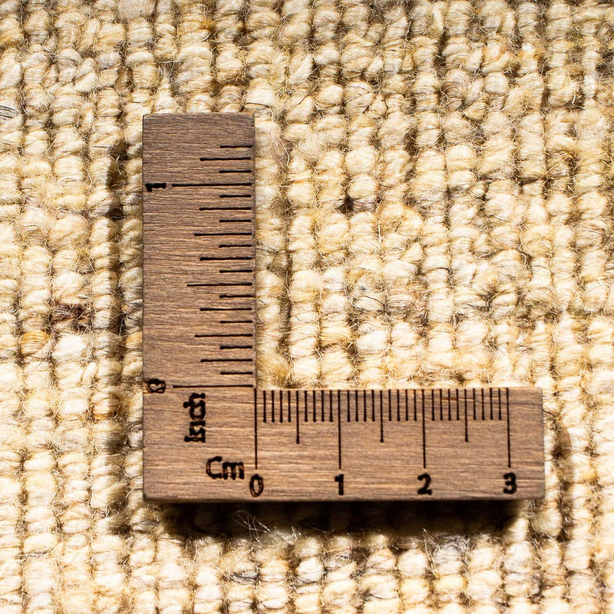 Gabbeh Tæppe - Loribaft Persisk - 60 x 40 cm - beige