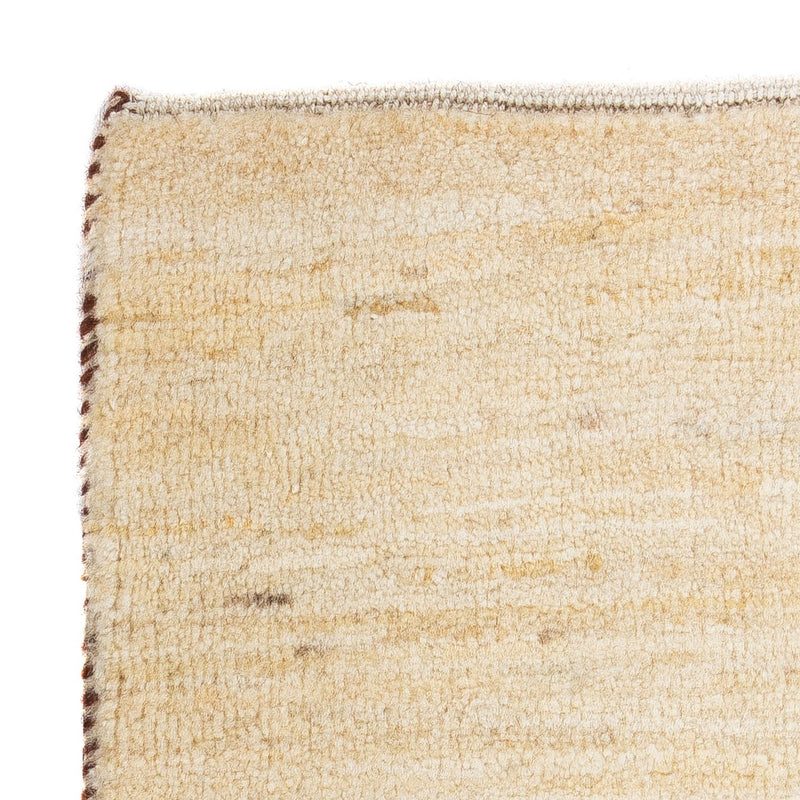 Gabbeh Tæppe - Loribaft Persisk firkantet  - 45 x 40 cm - beige