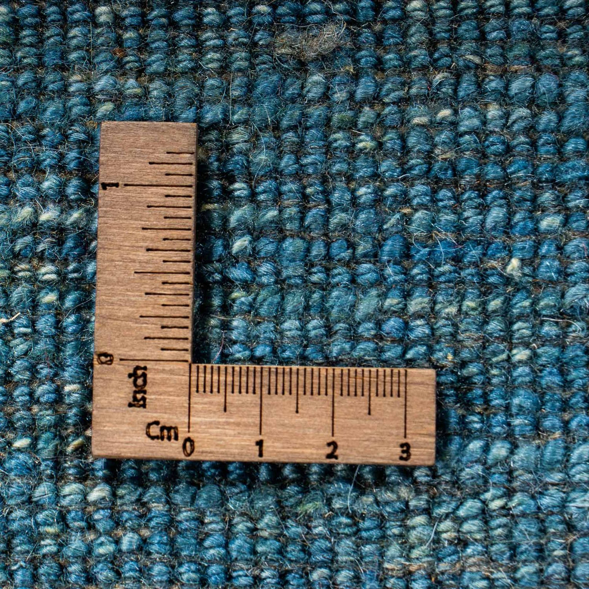 Gabbeh Tæppe - Loribaft Persisk - 60 x 40 cm - lyseblå