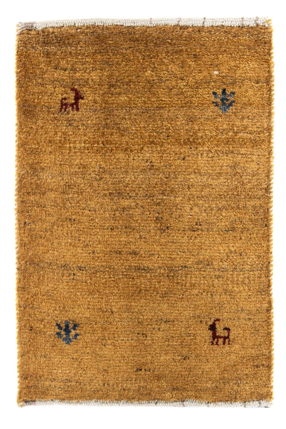 Gabbeh Tæppe - Loribaft Persisk - 60 x 40 cm - brun
