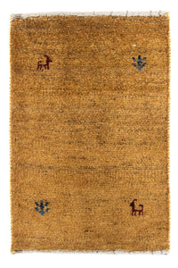 Gabbeh Tæppe - Loribaft Persisk - 60 x 40 cm - brun