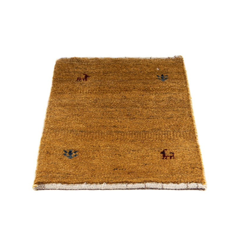 Gabbeh Tæppe - Loribaft Persisk - 60 x 40 cm - brun