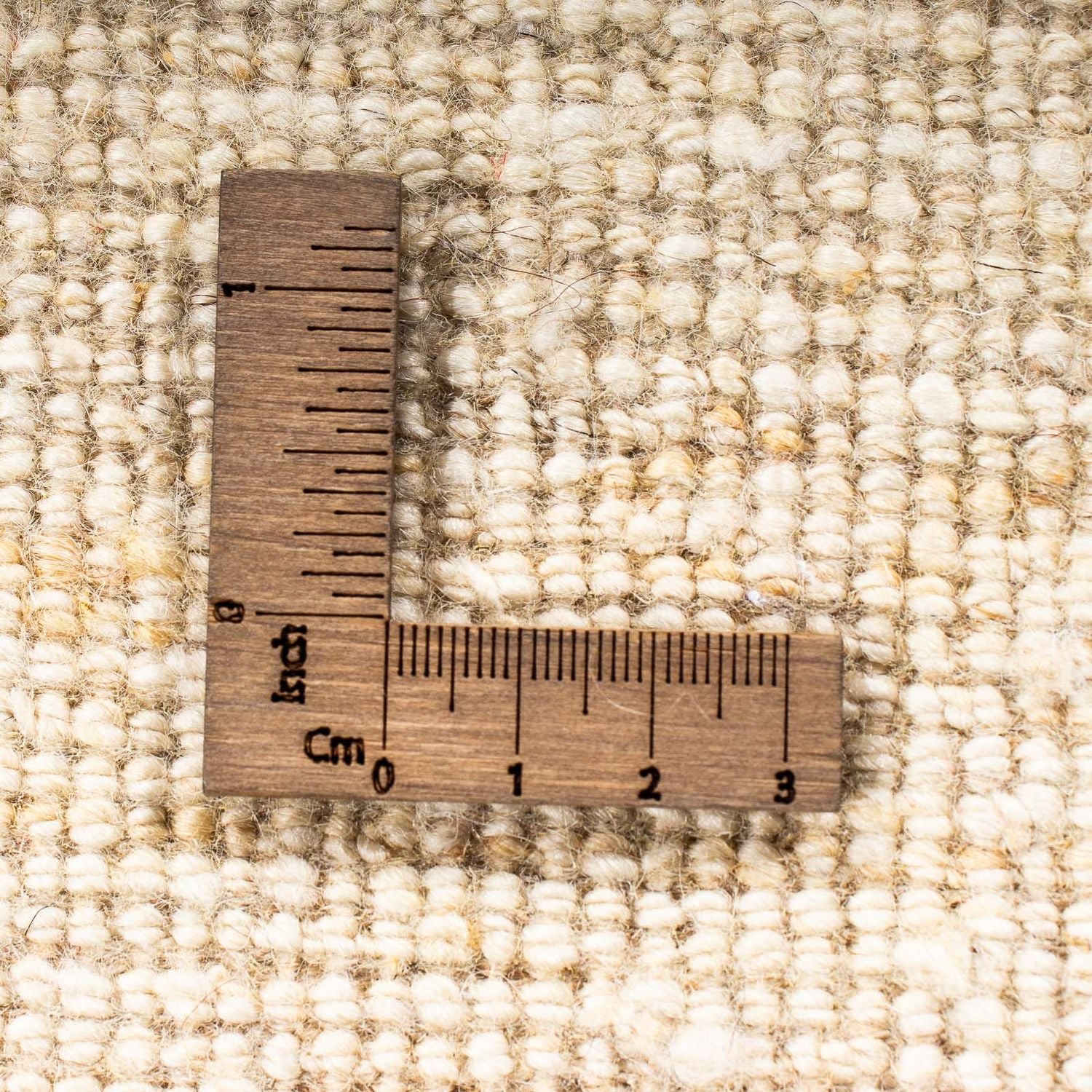 Gabbeh Tæppe - Loribaft Persisk - 60 x 40 cm - beige
