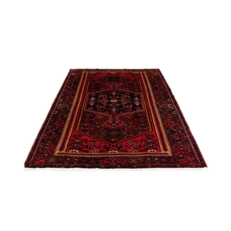 Persisk tæppe - Nomadisk - 226 x 146 cm - mørkerød