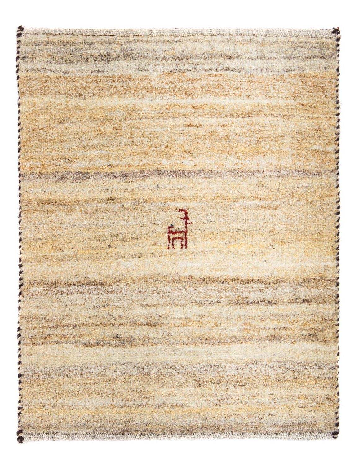 Gabbeh-tæppe - Persisk - 60 x 40 cm - beige
