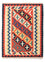 Kelim-tæppe - orientalsk - 145 x 108 cm - flerfarvet