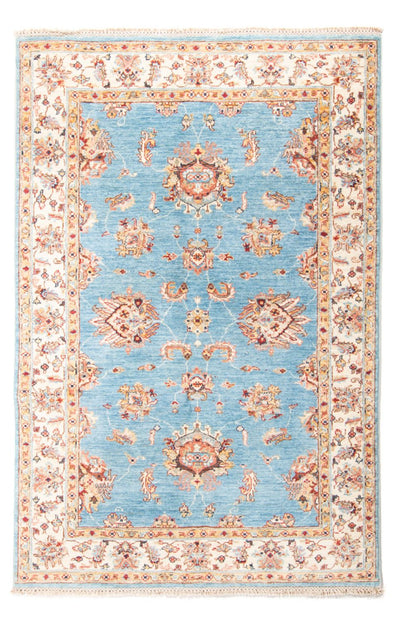 Ziegler Carpet 123x186cm - Orientalsk tæppe - lyseblå