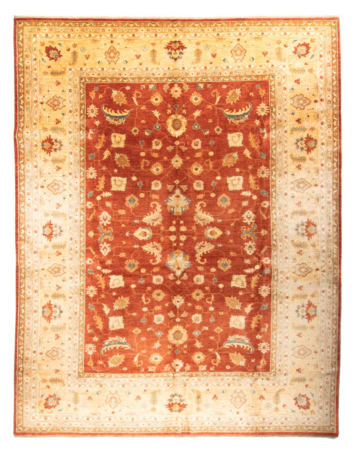 Ziegler Carpet - 398 x 307 cm - rust