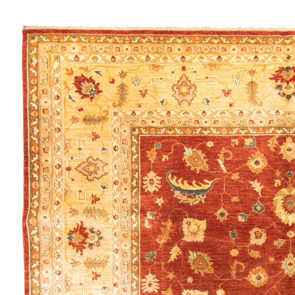 Ziegler Carpet - 398 x 307 cm - rust