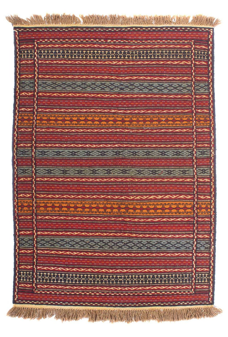 Kelim-tæppe - orientalsk - 155 x 100 cm - flerfarvet