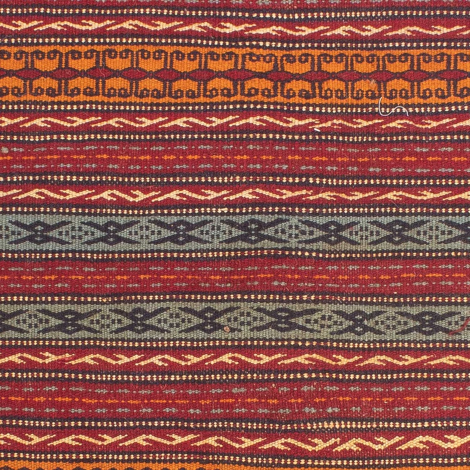 Kelim-tæppe - orientalsk - 155 x 100 cm - flerfarvet