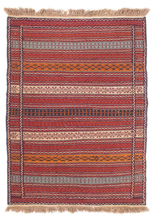 Kelim-tæppe - orientalsk - 150 x 100 cm - flerfarvet