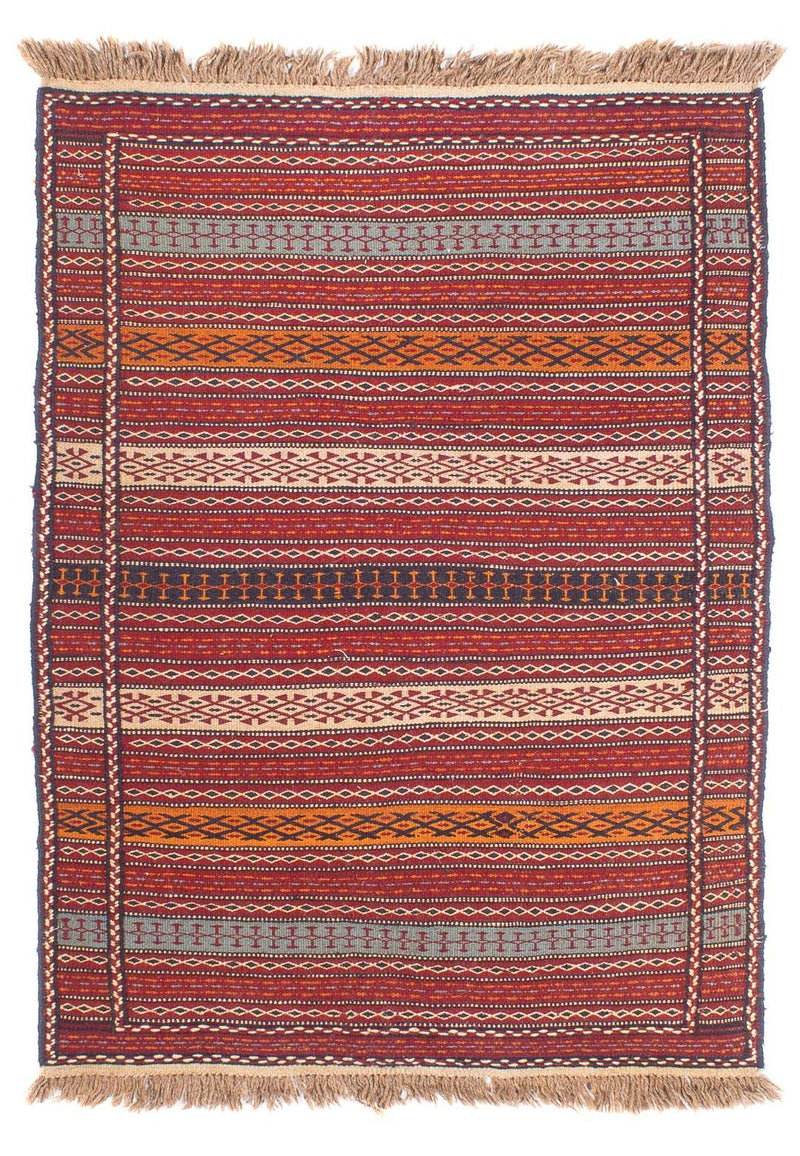 Kelim-tæppe - orientalsk - 150 x 100 cm - flerfarvet