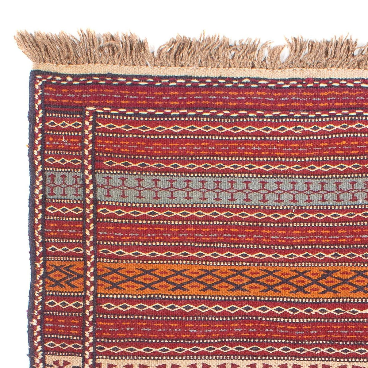 Kelim-tæppe - orientalsk - 150 x 100 cm - flerfarvet