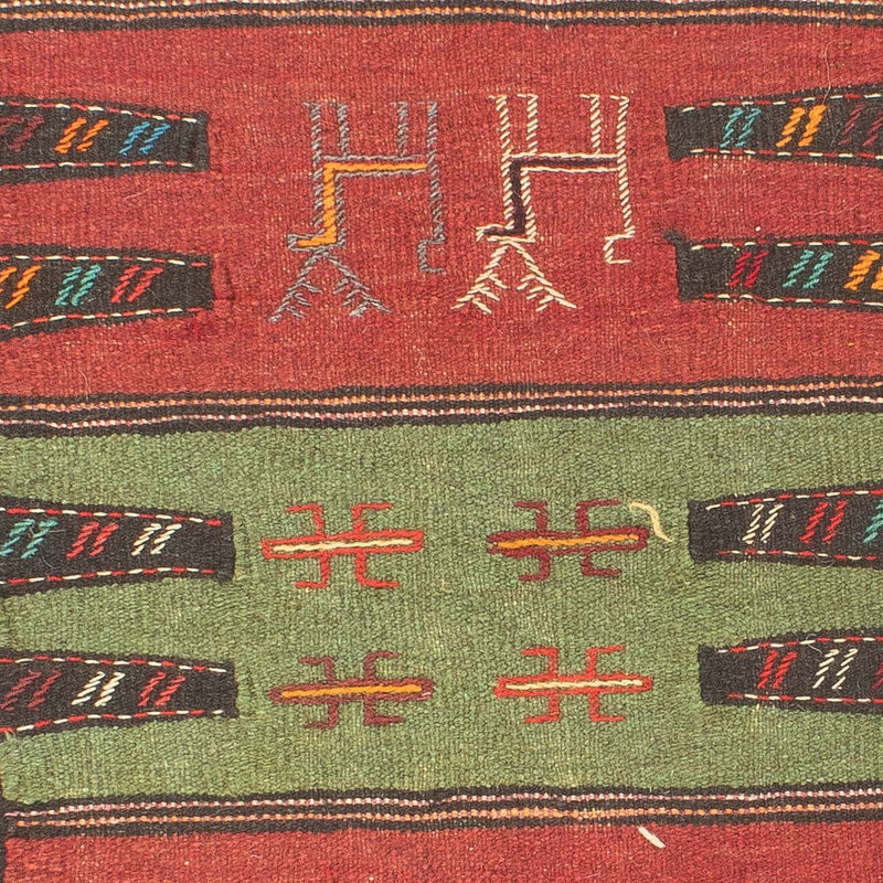 Kelim-tæppe - orientalsk - 170 x 100 cm - flerfarvet