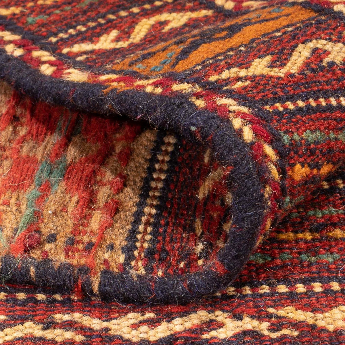 Kelim-tæppe - orientalsk - 150 x 100 cm - flerfarvet