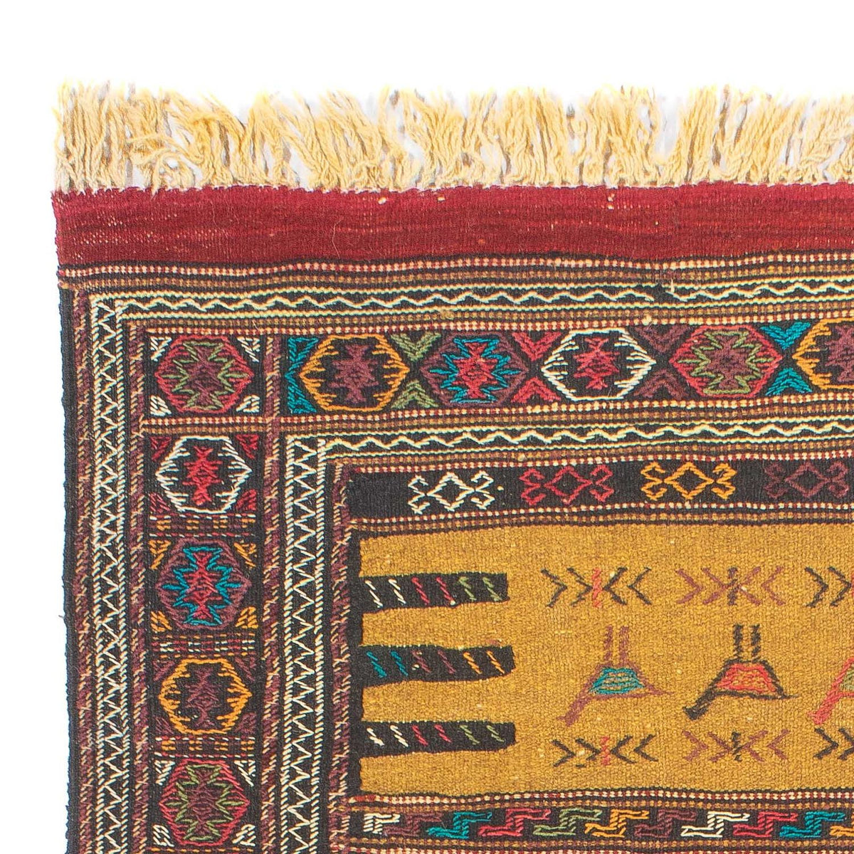 Kelim-tæppe - orientalsk - 170 x 100 cm - flerfarvet