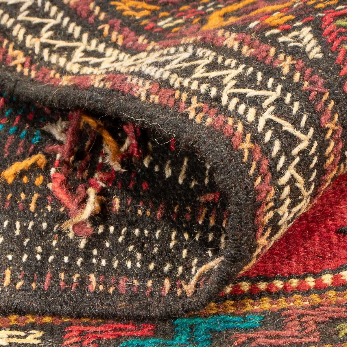 Kelim-tæppe - orientalsk - 170 x 100 cm - flerfarvet