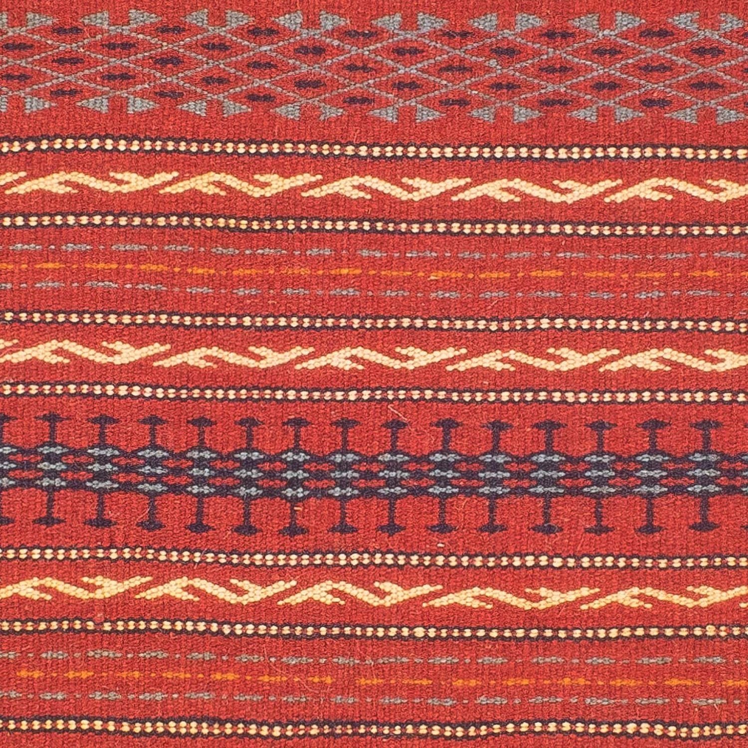 Kelim-tæppe - orientalsk - 130 x 80 cm - flerfarvet
