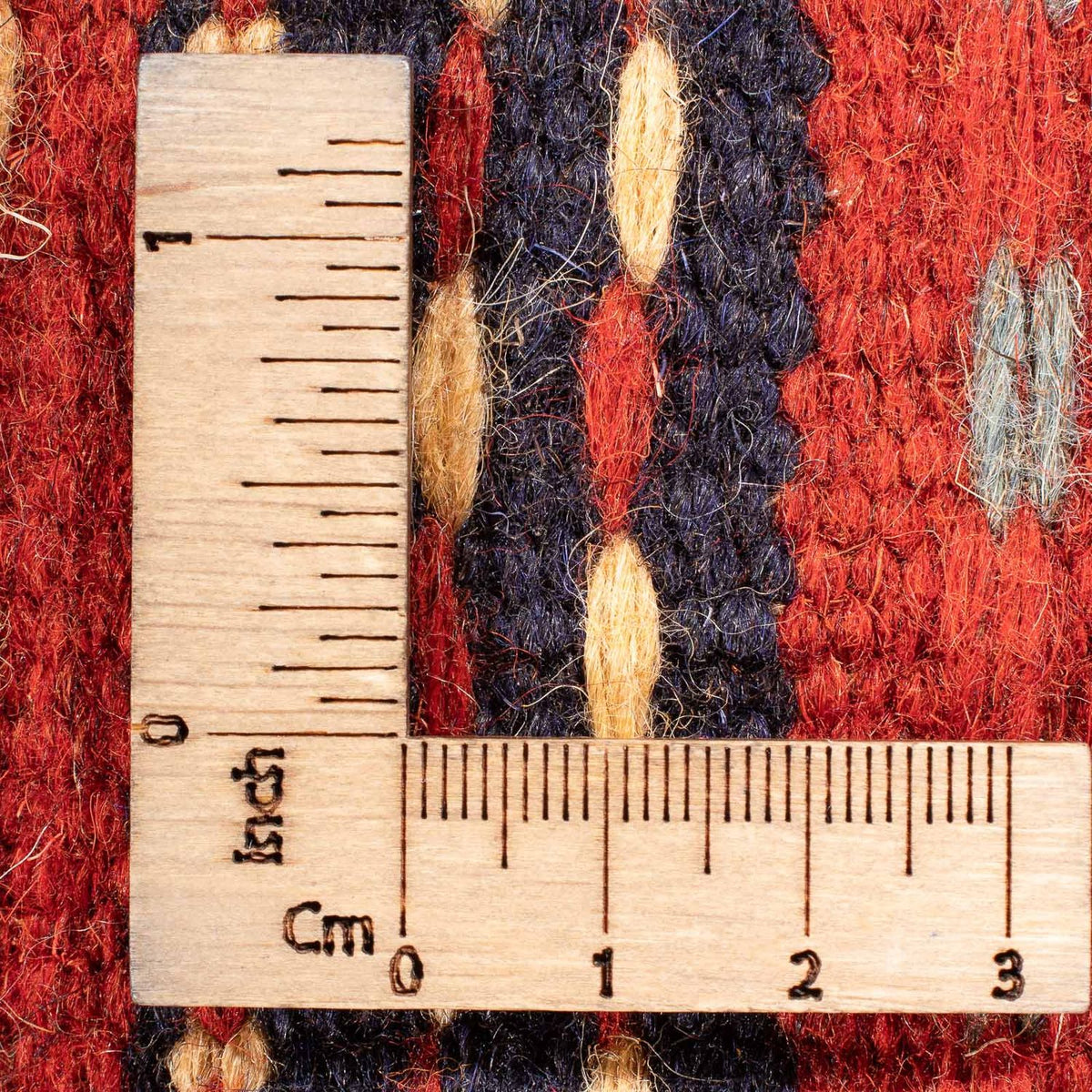 Kelim-tæppe - orientalsk - 130 x 80 cm - flerfarvet