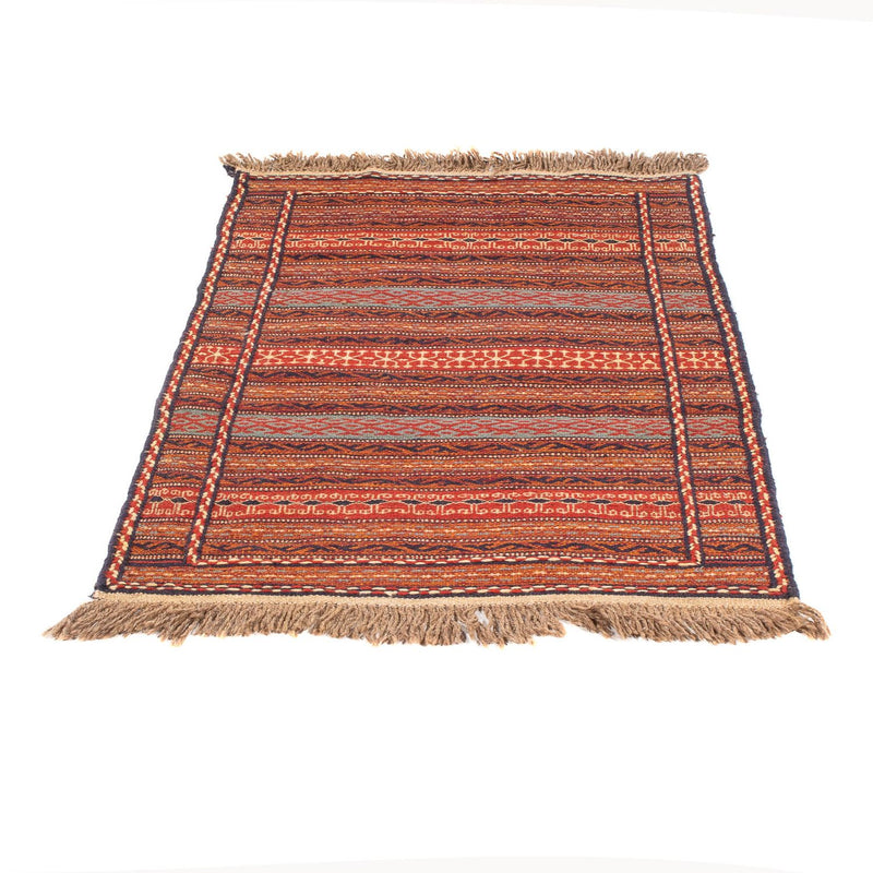 Kelim-tæppe - orientalsk - 120 x 78 cm - flerfarvet