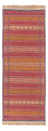 Løber Kelim-tæppe - orientalsk - 200 x 70 cm - flerfarvet