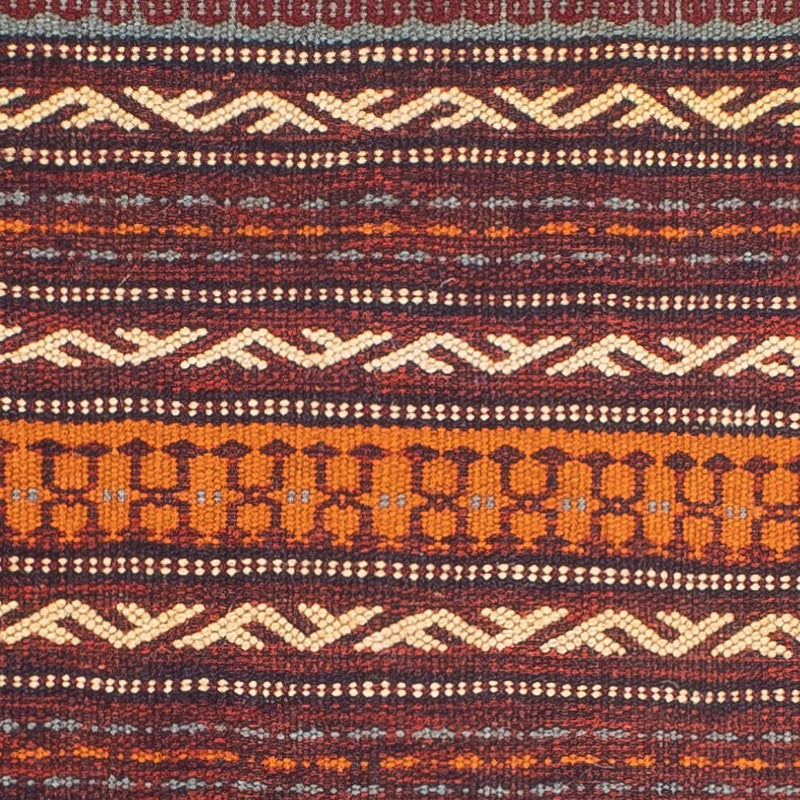 Løber Kelim-tæppe - orientalsk - 192 x 70 cm - flerfarvet
