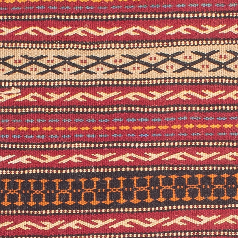 Løber Kelim-tæppe - orientalsk - 200 x 70 cm - flerfarvet