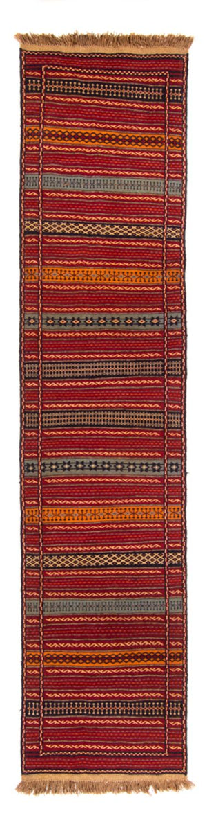 Løber Kelim-tæppe - orientalsk - 300 x 83 cm - flerfarvet