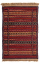 Senneh kilim Tæppe 90x60cm