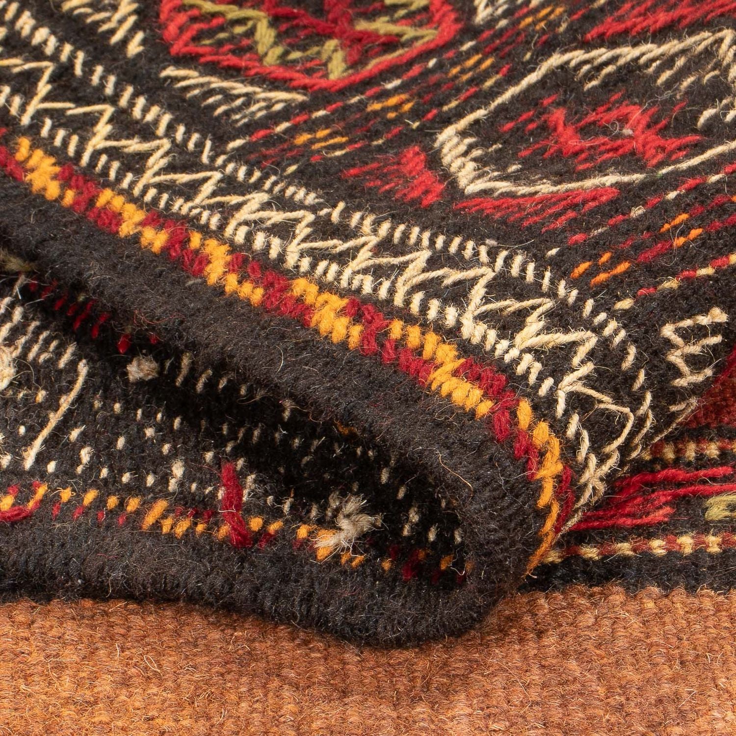 Kelim-tæppe - orientalsk - 175 x 103 cm - flerfarvet