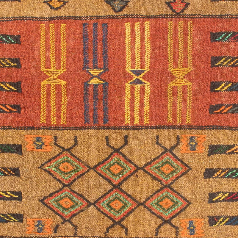 Kelim-tæppe - orientalsk - 175 x 110 cm - flerfarvet