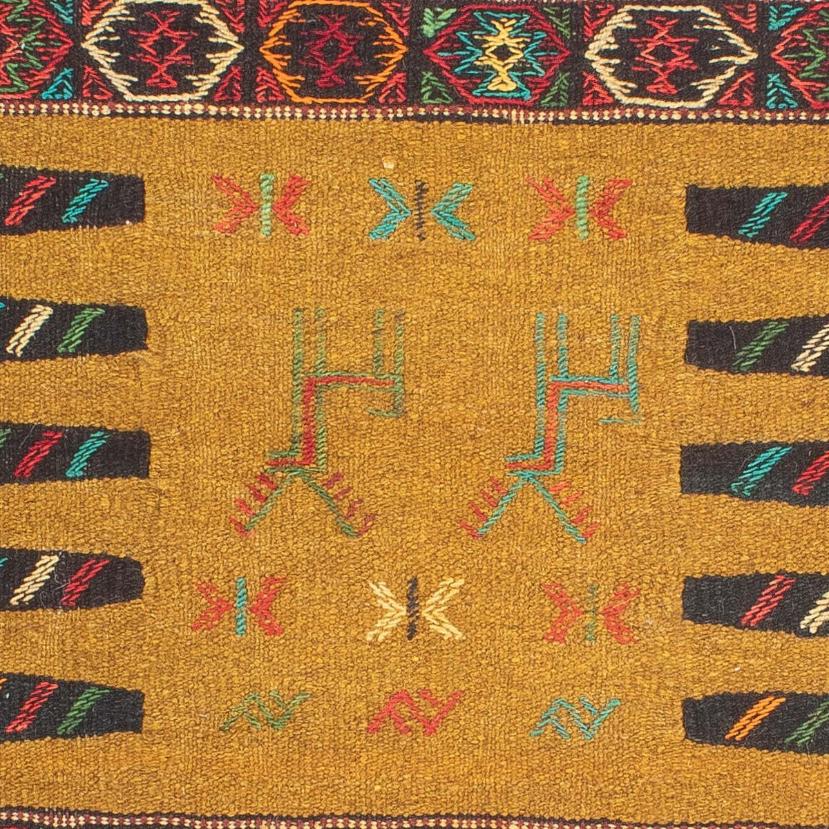 Kelim-tæppe - orientalsk - 170 x 100 cm - flerfarvet