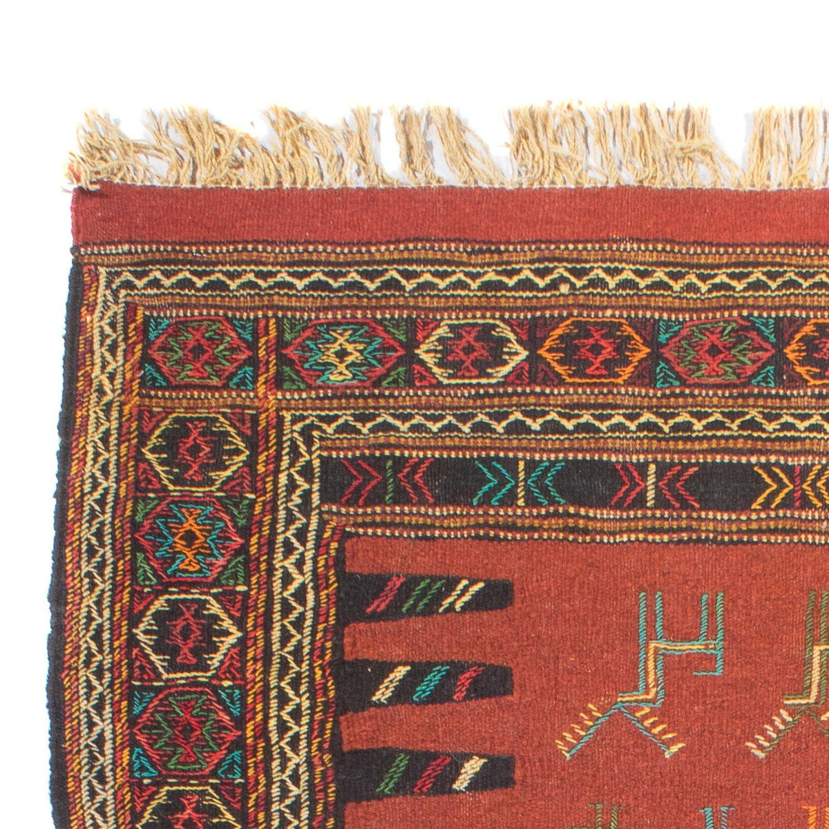 Kelim-tæppe - orientalsk - 170 x 100 cm - flerfarvet