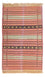 Kelim-tæppe - orientalsk - 120 x 80 cm - flerfarvet
