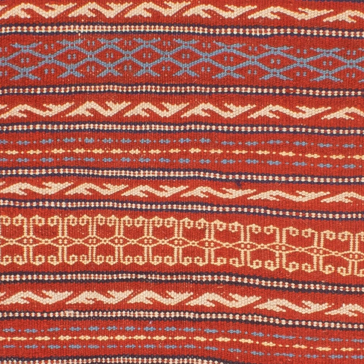 Kelim-tæppe - orientalsk - 120 x 80 cm - flerfarvet