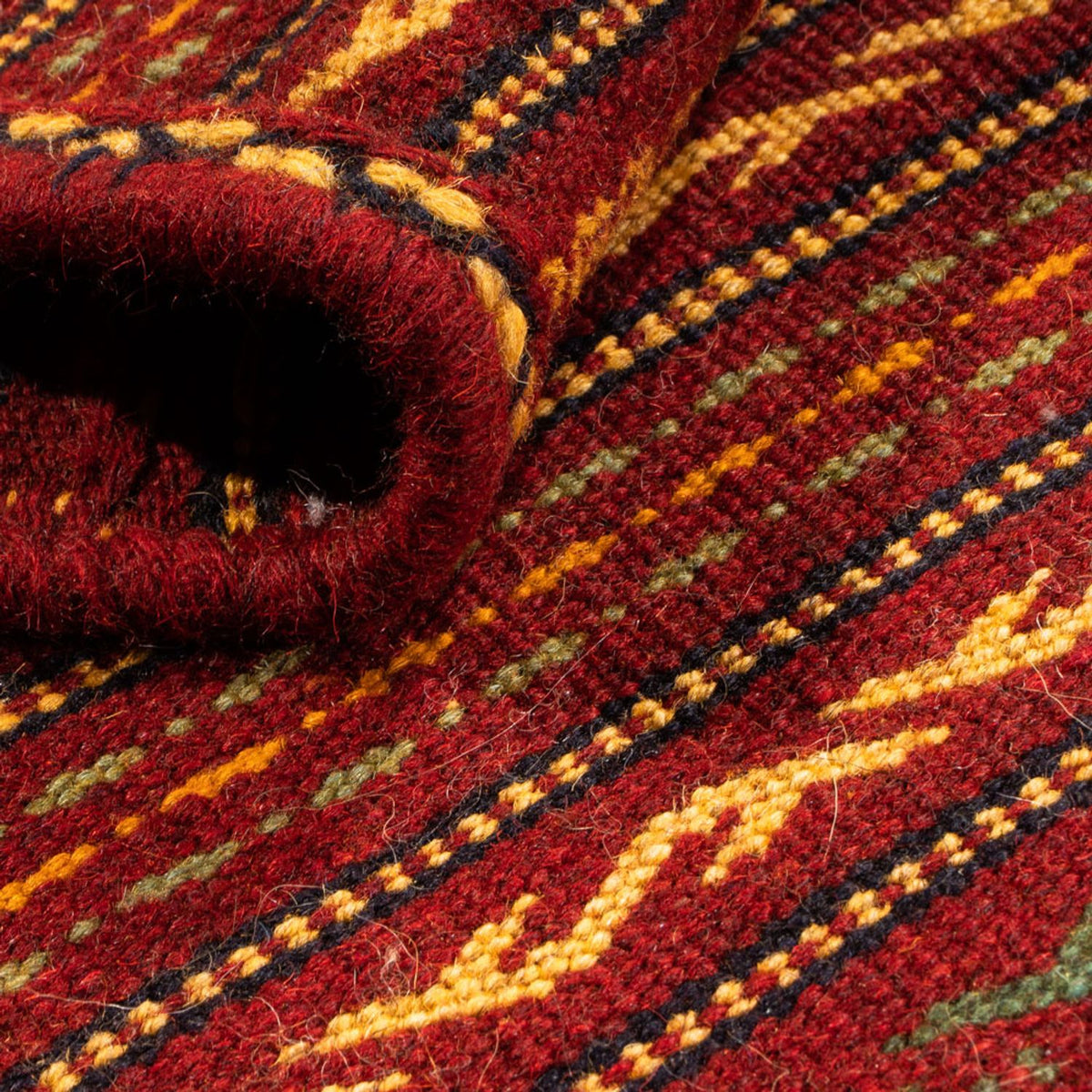 Kelim-tæppe - orientalsk - 90 x 60 cm - flerfarvet