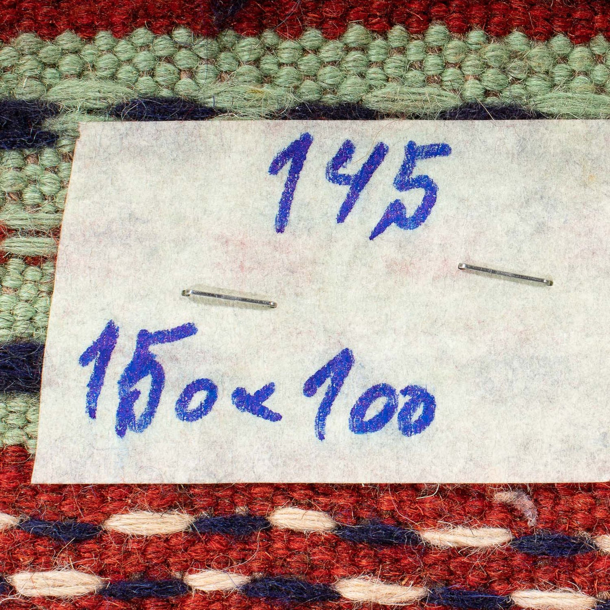 Kelim-tæppe - orientalsk - 150 x 100 cm - flerfarvet