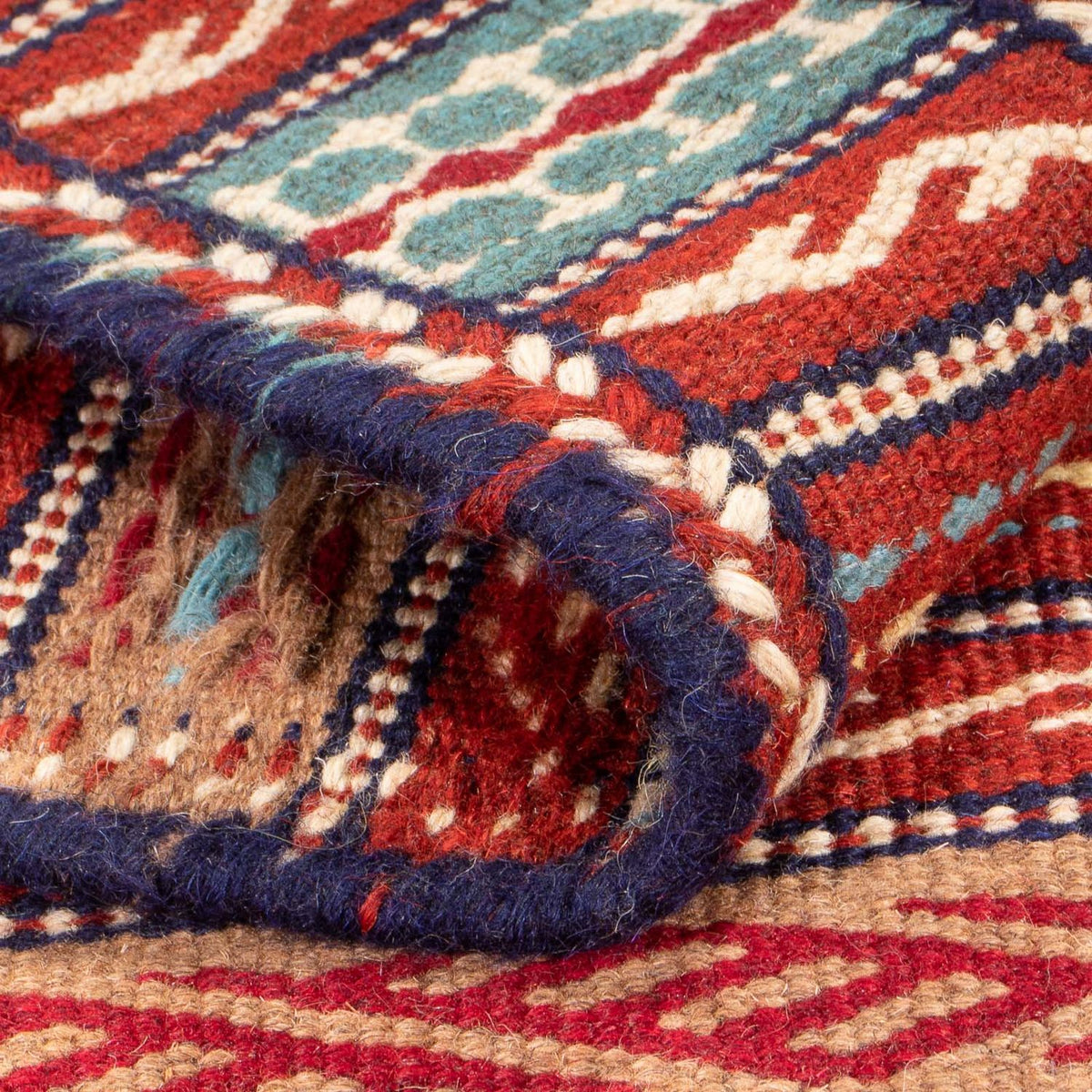 Kelim-tæppe - orientalsk - 150 x 100 cm - flerfarvet