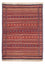 Kelim-tæppe - orientalsk - 150 x 100 cm - flerfarvet