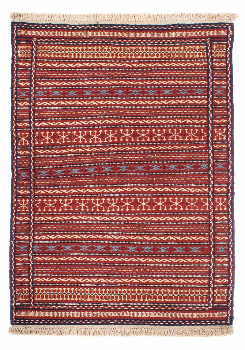 Kelim-tæppe - orientalsk - 150 x 100 cm - flerfarvet