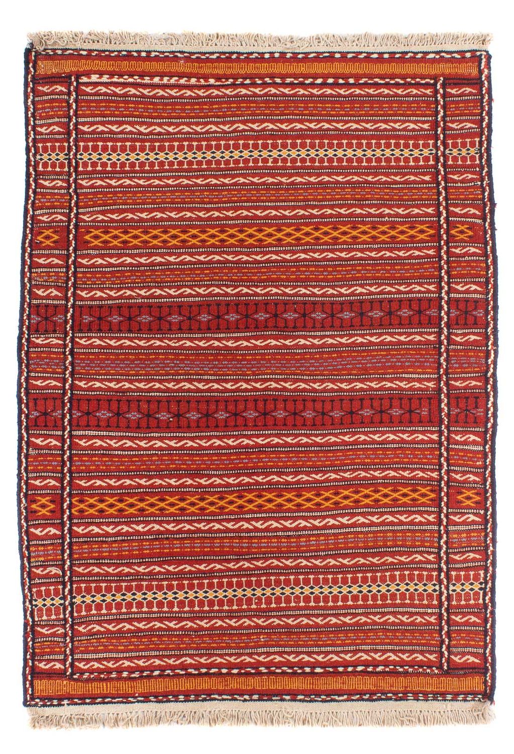 Kelim-tæppe - orientalsk - 150 x 100 cm - flerfarvet