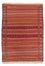 Kelim-tæppe - orientalsk - 150 x 100 cm - flerfarvet