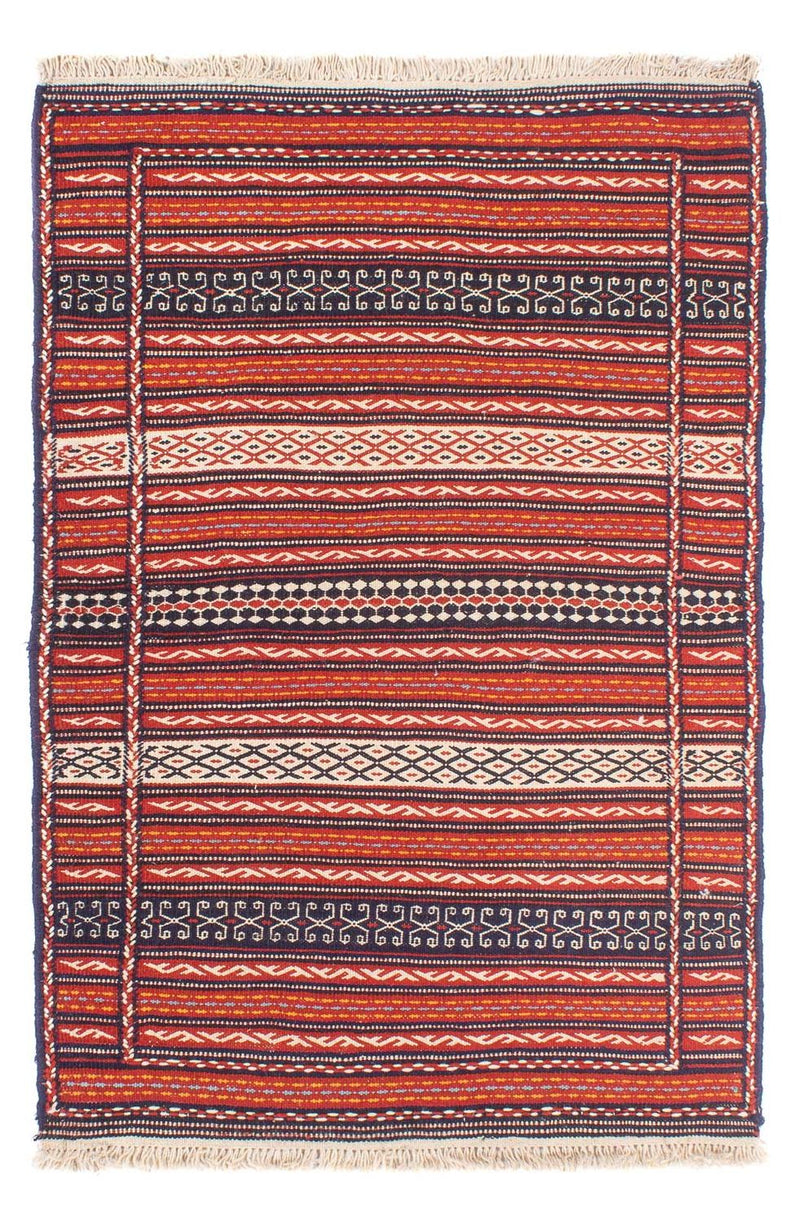 Kelim-tæppe - orientalsk - 150 x 100 cm - flerfarvet