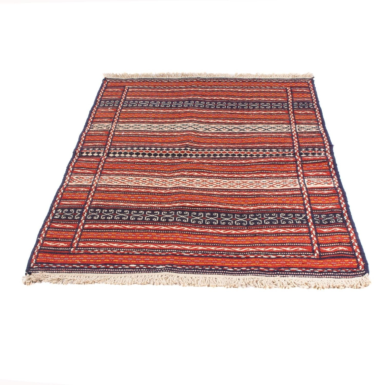 Kelim-tæppe - orientalsk - 150 x 100 cm - flerfarvet