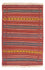 Kelim-tæppe - orientalsk - 150 x 100 cm - flerfarvet